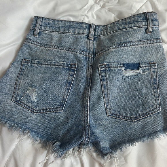 Ripped Jean Shorts - Picture 2 of 2